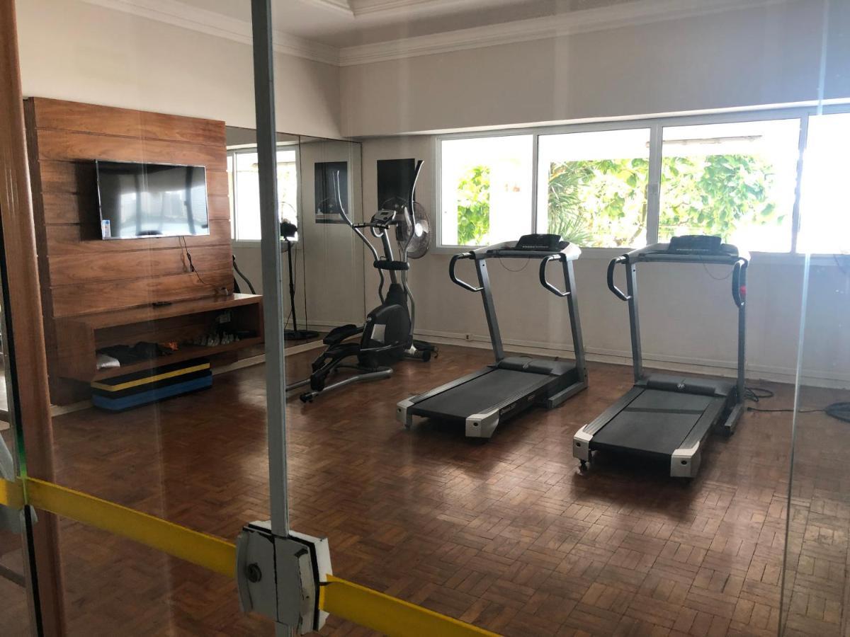 Apartamento Apto Enorme Pe Na Areia, Vista Linda C/ Academia E Sauna Guarujá