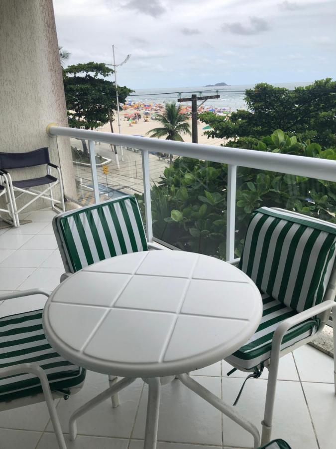 Apto Enorme Pe Na Areia, Vista Linda C/ Academia E Sauna Guarujá